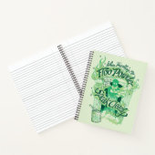 ハリー・ポッターシリーズ| Flooの粉のタイポグラフィのグラフィック ノートブック (内部)