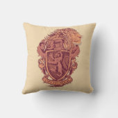 ハリー・ポッターシリーズ| Gryffindorのライオンの頂上 クッション (裏面)