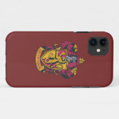 ハリー・ポッターシリーズ| Gryffindorの頂上の金ゴールドおよび赤 Case-Mate iPhoneケース (裏面(横))