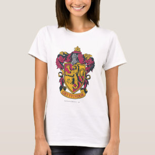 ハリー・ポッターシリーズ Gryffindorの頂上の金ゴールドおよび赤 Tシャツ