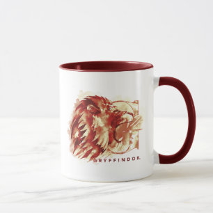 ハリー・ポッターシリーズ  GRYFFINDOR™のライオンの水彩画 マグカップ