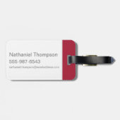 ハリー・ポッターシリーズ| GRYFFINDOR™の家のQuidditchのシーカー ラゲッジタグ (裏面横)