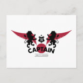 ハリー・ポッターシリーズ| GRYFFINDOR™の家のQuidditchの大尉 ポストカード (正面)