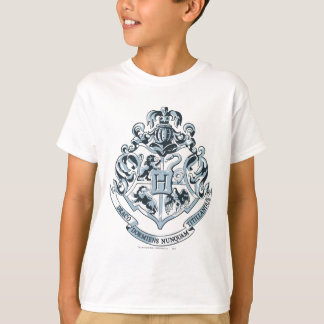 ハリー・ポッターシリーズ| Hogwartsの頂上-青 Tシャツ