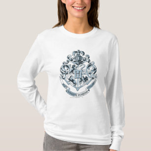 ハリー・ポッターシリーズ  Hogwartsの頂上-青 Tシャツ