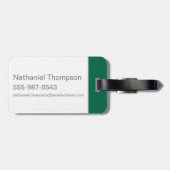 ハリー・ポッターシリーズ| HOGWARTS™の卒業生SLYTHERIN™ ラゲッジタグ (裏面横)