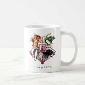 ハリー・ポッターシリーズ| HOGWARTS™の頂上の水彩画 コーヒーマグカップ