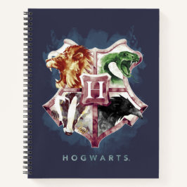 ハリー・ポッターシリーズ| HOGWARTS™の頂上の水彩画 ノートブック