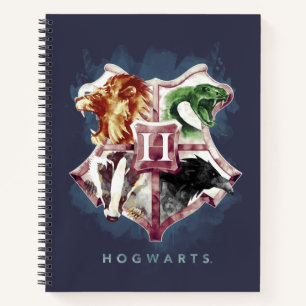 ハリー・ポッターシリーズ  HOGWARTS™の頂上の水彩画 ノートブック