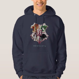 ハリー・ポッターシリーズ  HOGWARTS™の頂上の水彩画 パーカ