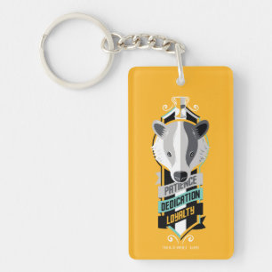 ハリー・ポッターシリーズ  HUFFLEPUFF™の家の特性Sigil キーホルダー