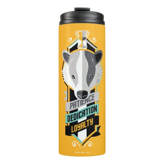 ハリー・ポッターシリーズ| HUFFLEPUFF™の家の特性Sigil タンブラー (正面)