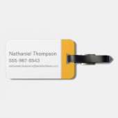 ハリー・ポッターシリーズ| HUFFLEPUFF™の家の特性Sigil ラゲッジタグ (裏面横)