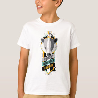 ハリー・ポッターシリーズ| HUFFLEPUFF™の家の特性Sigil Tシャツ