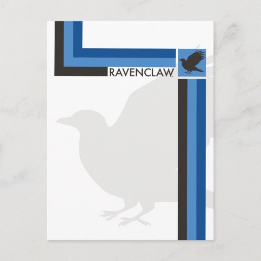 ハリー・ポッターシリーズ| Ravenclawの家のプライドのグラフィック ポストカード (正面)