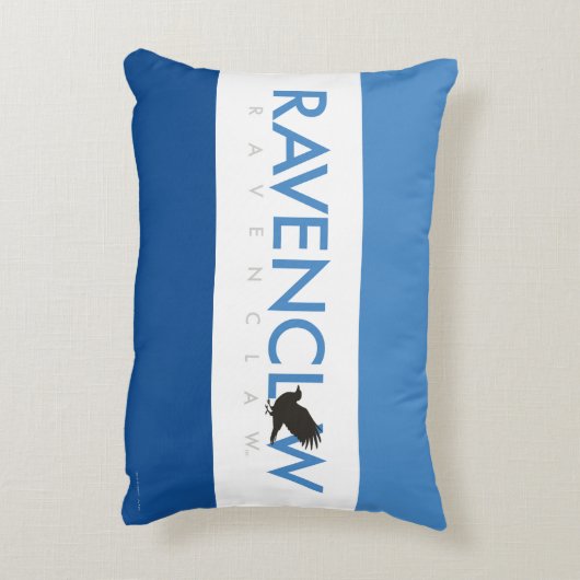 ハリー・ポッターシリーズ| Ravenclawの家のプライドのロゴ アクセントクッション (裏面(縦))
