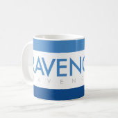 ハリー・ポッターシリーズ| Ravenclawの家のプライドのロゴ コーヒーマグカップ (正面左)