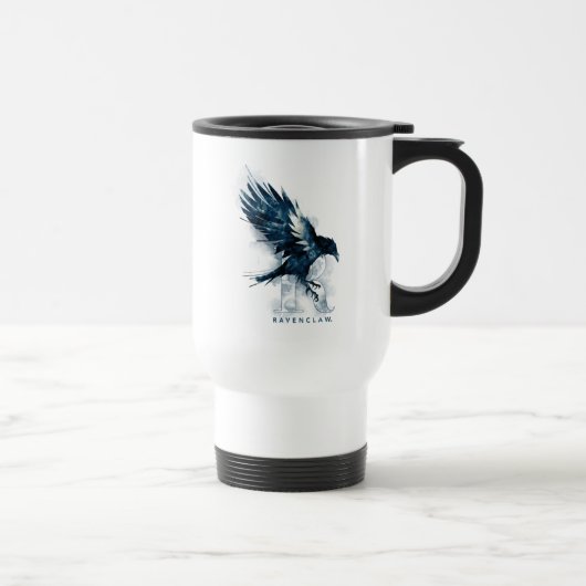ハリー・ポッターシリーズ| RAVENCLAW™のワタリガラスの水彩画 トラベルマグ (右)