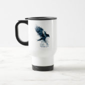 ハリー・ポッターシリーズ| RAVENCLAW™のワタリガラスの水彩画 トラベルマグ (左)