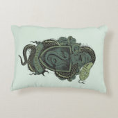 ハリー・ポッターシリーズ| Slytherinの頂上 アクセントクッション (裏面)