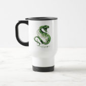 ハリー・ポッターシリーズ| SLYTHERIN™のヘビの水彩画 トラベルマグ (左)
