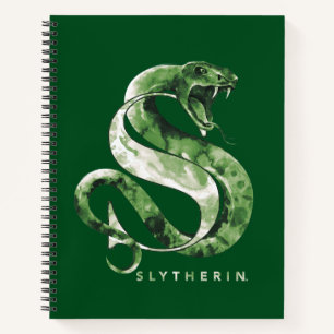 ハリー・ポッターシリーズ  SLYTHERIN™のヘビの水彩画 ノートブック