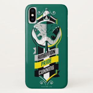 ハリー・ポッターシリーズ  SLYTHERIN™の家の特性Sigil iPhone X ケース