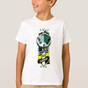 ハリー・ポッターシリーズ SLYTHERIN™の家の特性Sigil Tシャツ