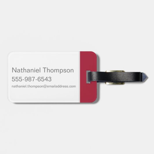 ハリー・ポッターシリーズGRYFFINDOR™の家に分類される| ラゲッジタグ (裏面横)