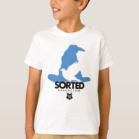 ハリー・ポッターシリーズRAVENCLAW™の家に分類される| Tシャツ (正面)