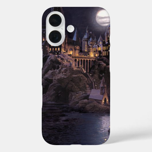 ハリー・ポッター城 | ホグワーツへの偉大な湖 Case-Mate iPhoneケース (裏面)