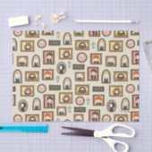 ハリー・ポッター™ かわいいミニフレームの型紙 薄葉紙 (クラフト)