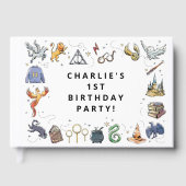 ハリー・ポッター アイコンの誕生日 ゲストブック (正面)