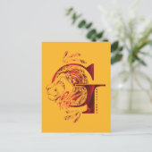 ハリー・ポッター |アグアメンティGRYFFINDOR™グラフィック ポストカード (スタンド正面)