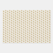 ハリー・ポッター |アグアメンティHUFFLEPUFF™グラフィック ラッピングペーパーシート (正面2)