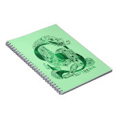 ハリー・ポッター |アグアメンティSRYTHERIN™グラフィック ノートブック (右側)