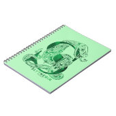 ハリー・ポッター |アグアメンティSRYTHERIN™グラフィック ノートブック (左側)