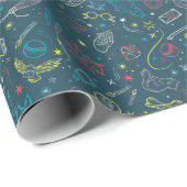 ハリー・ポッター™ アーティファクト ライン アート パターン ラッピングペーパー (ロールコーナー)