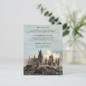 ハリー・ポッター ウェディング | ホグワーツ城 詳細 エンクロージャーカード (スタンド正面)