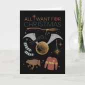 ハリー・ポッター™ クリスマスに欲しいものはこれ シーズンカード (正面)