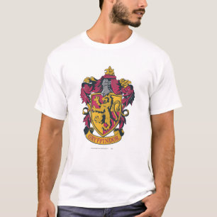 ハリー・ポッター グリフィンドールクレスト金ゴールドと赤 Tシャツ