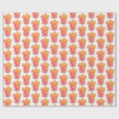 ハリー・ポッター |グリフィンドールクレスト – スプラッタ ラッピングペーパー (フラット)