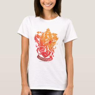 ハリー・ポッター グリフィンドールクレスト – スプラッタ Tシャツ