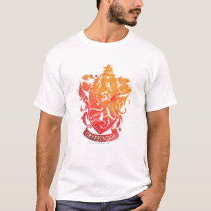 ハリー・ポッター  グリフィンドールクレスト – スプラッタ Tシャツ