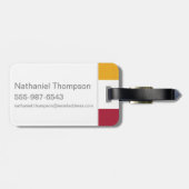 ハリー・ポッター |グリフィンドールハウスプライドクレスト ラゲッジタグ (裏面横)