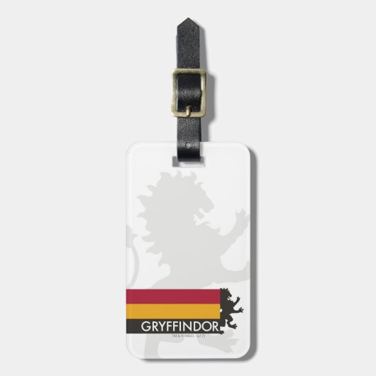 ハリー・ポッター |グリフィンドールハウスプライドグラフィック ラゲッジタグ (正面縦)