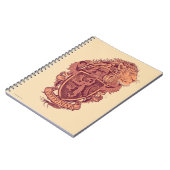 ハリー・ポッター |グリフィンドールライオンクレスト ノートブック (左側)