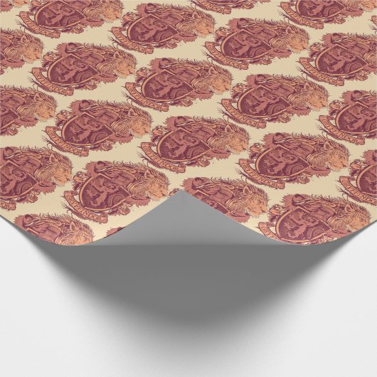 ハリー・ポッター |グリフィンドールライオンクレスト ラッピングペーパー (角)