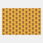 ハリー・ポッター |グリフィンドールライオングラフィック ラッピングペーパーシート (正面3)