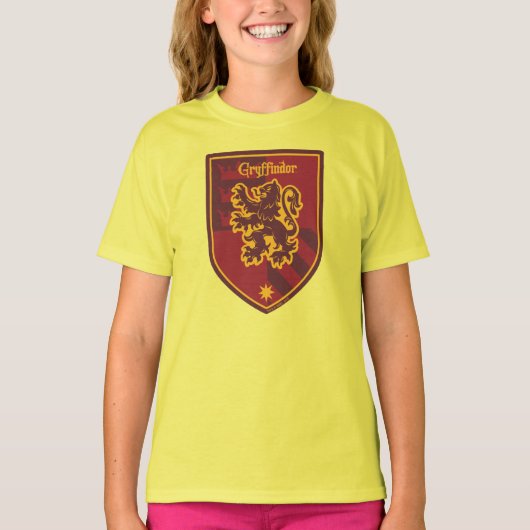 ハリー・ポッター | グリフィンドール寮の誇り Crest Tシャツ (正面)